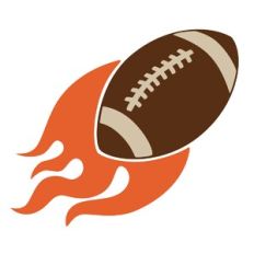 football flames