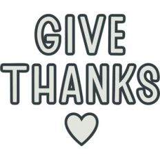 Give thanks