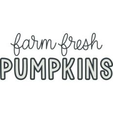 farm fresh pumpkins