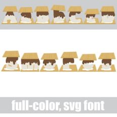 Smores Color Font