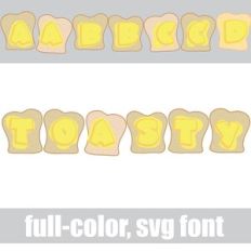 Toasty Color Font