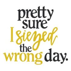 Seized the Wrong Day