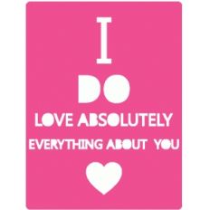 i do love... 3 x 4 journaling card