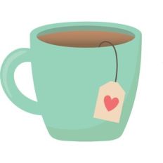 cup of tea print and cut