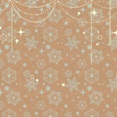 Christmas snowflake wrapping paper