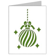 christmas ornaments card