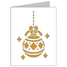 christmas ornaments card