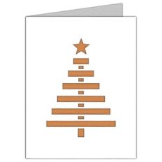 christmas tree card