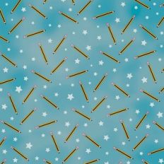 Blue Pencil Background Pattern Printable Paper
