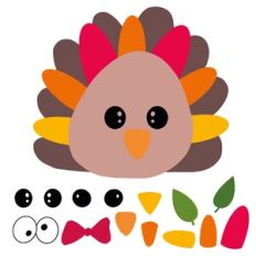 Build A Turkey Activity Set