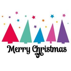 Merry Christmas Quote Christmas Trees