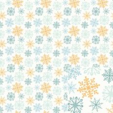 Snowflakes in the Winter Sun Printable Pattern