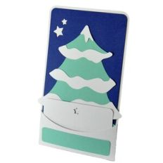 Winter Tree – 3D Pocket Card Holder