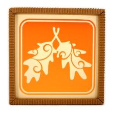 Frame Flourished Double Oak Leaves