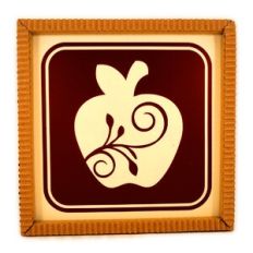 Frame Flourished Apple