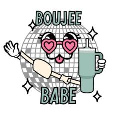 Boujee Babe, Disco cute tumbler