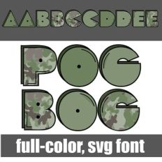 Pogbog Color Font