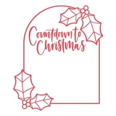 Countdown to Christmas Arch Frame