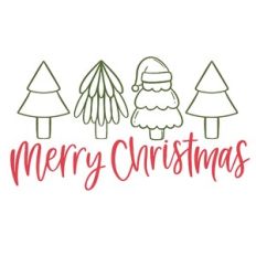 Merry Christmas Trees