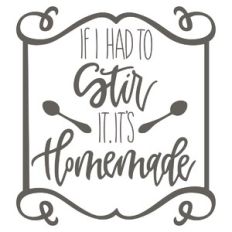 If I Had to Stir