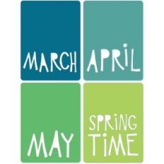 3x4 spring journaling cards vertical