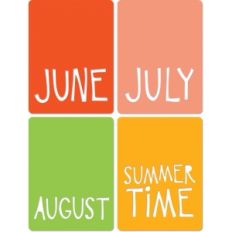 3x4 summer journaling cards vertical