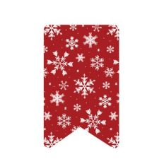 Red Snowflake Flag