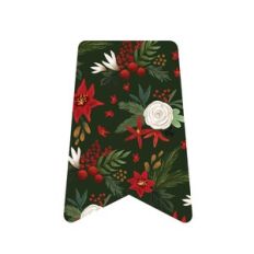 Green Floral Flag