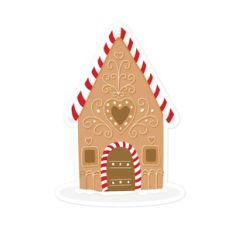 Tall Gingerbread House