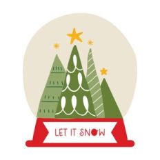 Let It Snow Globe