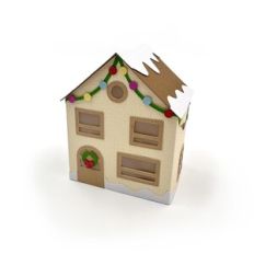 3D Christmas house
