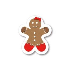 Red Gingerbread Lady