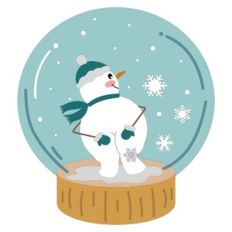 Snowman Globe