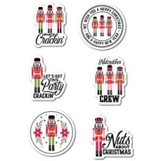 Nuts about Christmas Sticker Set
