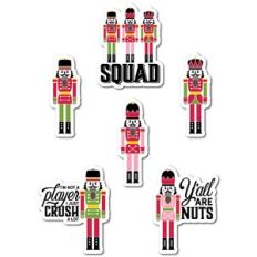 Nutcracker Squad Sticker Set