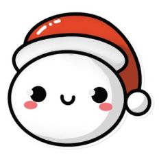 Snow Ball Sticker