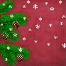 Christmas Tree Pattern Paper