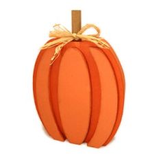 Pumpkin 3D Form Contours Large