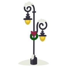Christmas Lamp Post