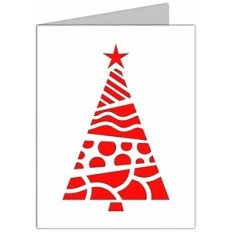 christmas tree card