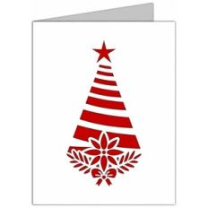 christmas tree card