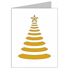 christmas tree card