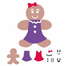 Build A Gingerbread Girl Activity Set