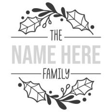 The Family Holly Split Border