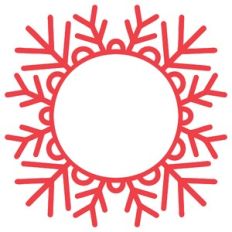 Snowflake Frame