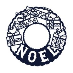Christmas presents wreath