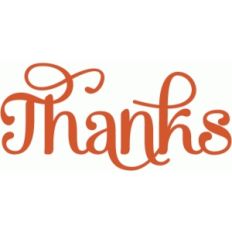thanks flourish phrase