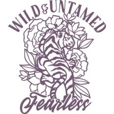 wild and untamed tiger