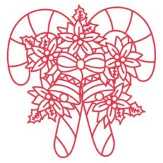 candy cane poinsettia