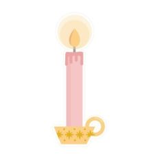 pink candle